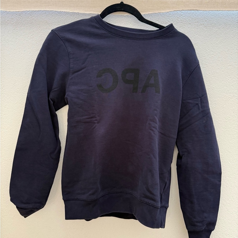 A.P.C. Womens Navy Sweater - size XS